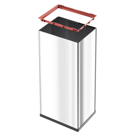 Hailo prullenbak met tuimeldeksel 8401310 wit big-box swing l