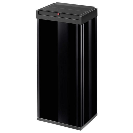 Hailo prullenbak met tuimeldeksel 8602410 zwart big-box swing xl