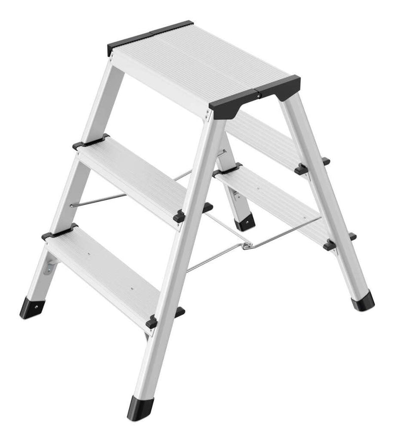 Load image into Gallery viewer, Hailo 4443-701 d60 standardline trapladder opvouwbaar 2x3 treden
