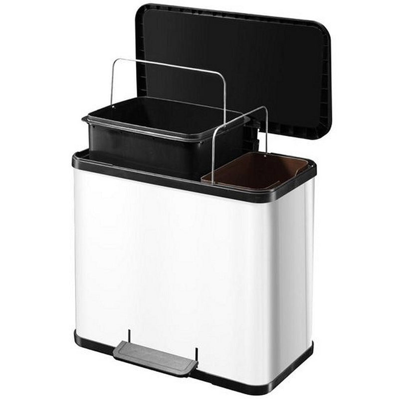 Load image into Gallery viewer, Hailo 0630-230 oko duo plus l pedaalemmer 17+9l wit zwart
