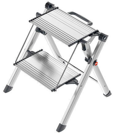 Hailo 4310-100 mk80 comfortline aluminium 2 vouwtreden