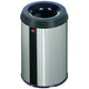 Hailo 0915-022 profiline safe m prullenbak 14l rvs zwart