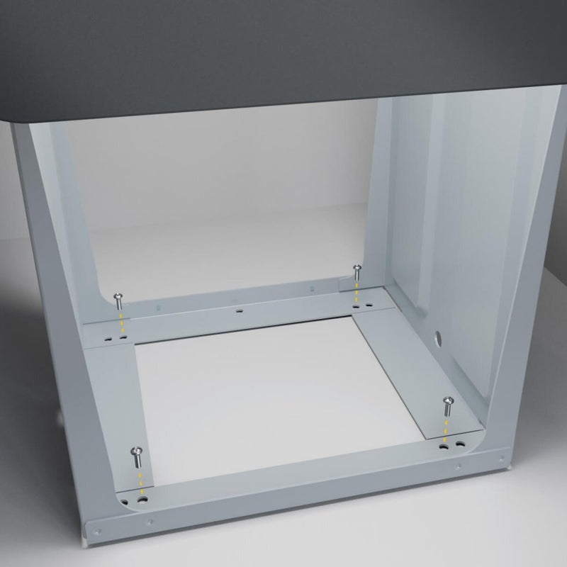 Load image into Gallery viewer, Hailo 0310-300 ecoline design trio l inbouwafvalemmer 3x10l zwart
