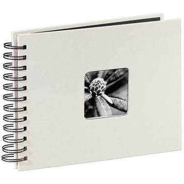 Hama spiraalalbum fine art, 24 x 17cm, 50 zwarte paginas