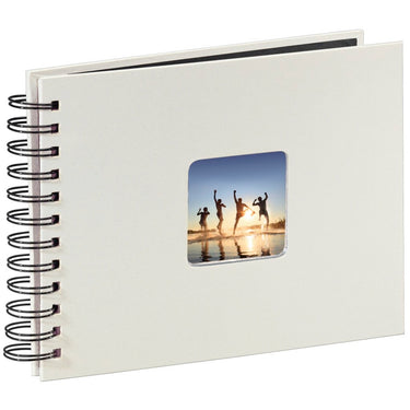 Hama spiraalalbum fine art, 24 x 17cm, 50 zwarte paginas