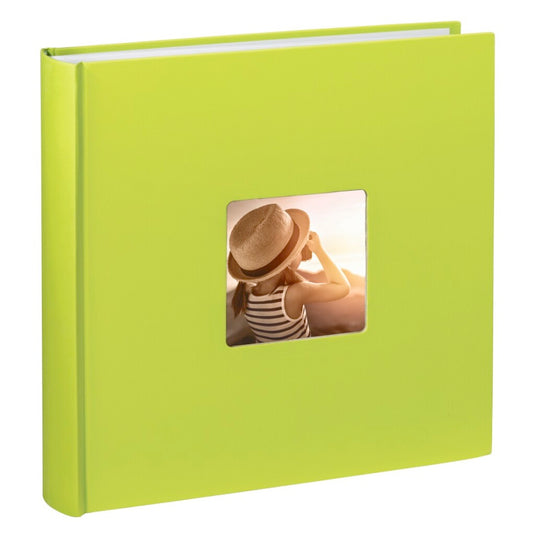 Hama album xl fine art 30x30 cm 100 witte pagina's kiwi