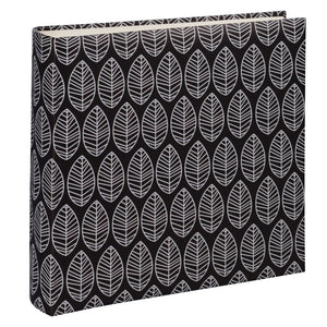 Hama fotoboekalbum - la fleur - 30x30 - 100 pagina's - zwart