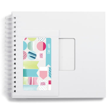 Hama creatieve set plakalbum 50 witte pagina #039;s wit