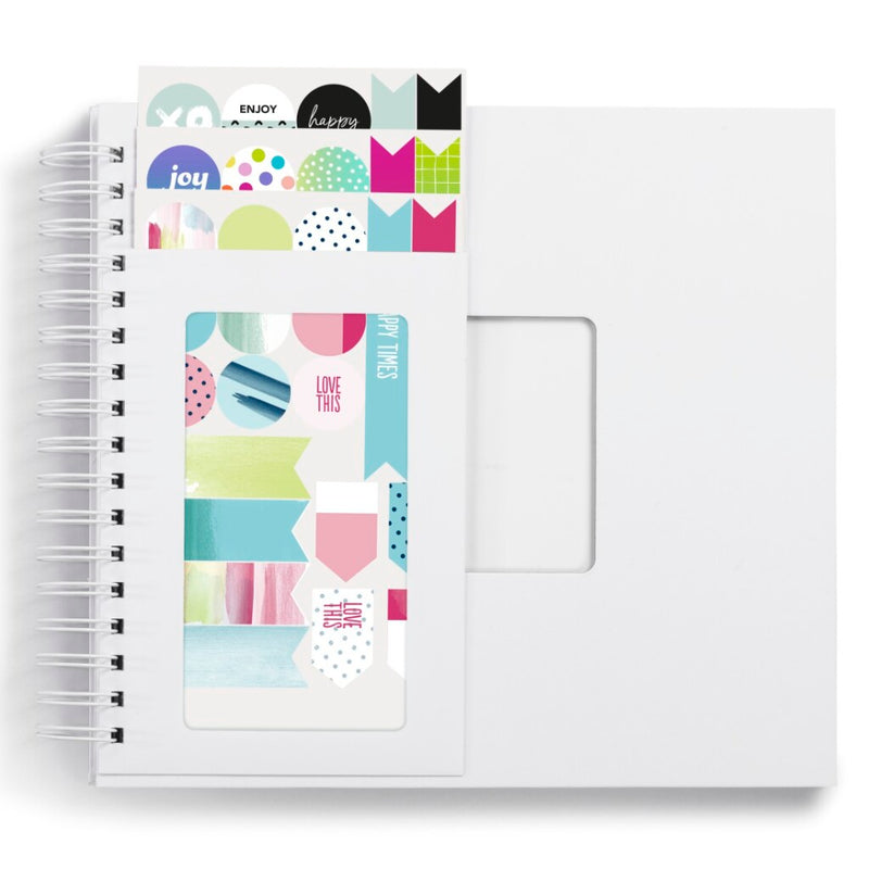 Load image into Gallery viewer, Hama creatieve set plakalbum 50 witte pagina #039;s wit
