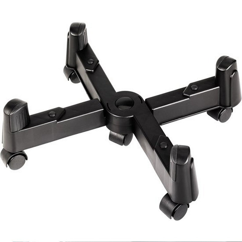 Load image into Gallery viewer, Hama pc-stand met wieltjes zwart
