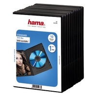 Hama dvd box zwart 10pak - M