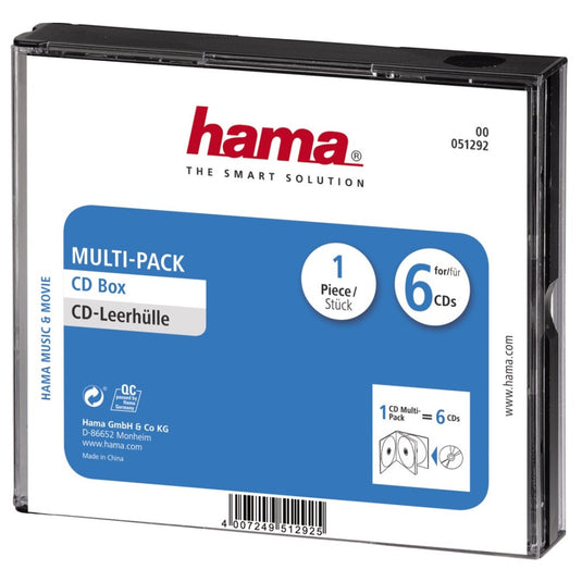Hama cd multi pack 6 cd