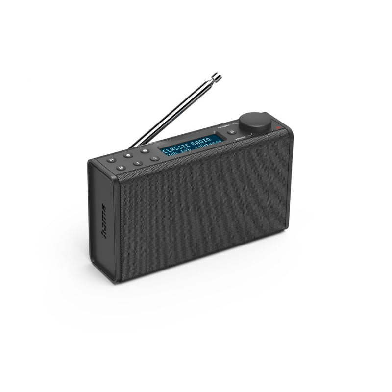 Load image into Gallery viewer, Hama digitale radio dr7usb fm dab dab+ werkt op batterijen
