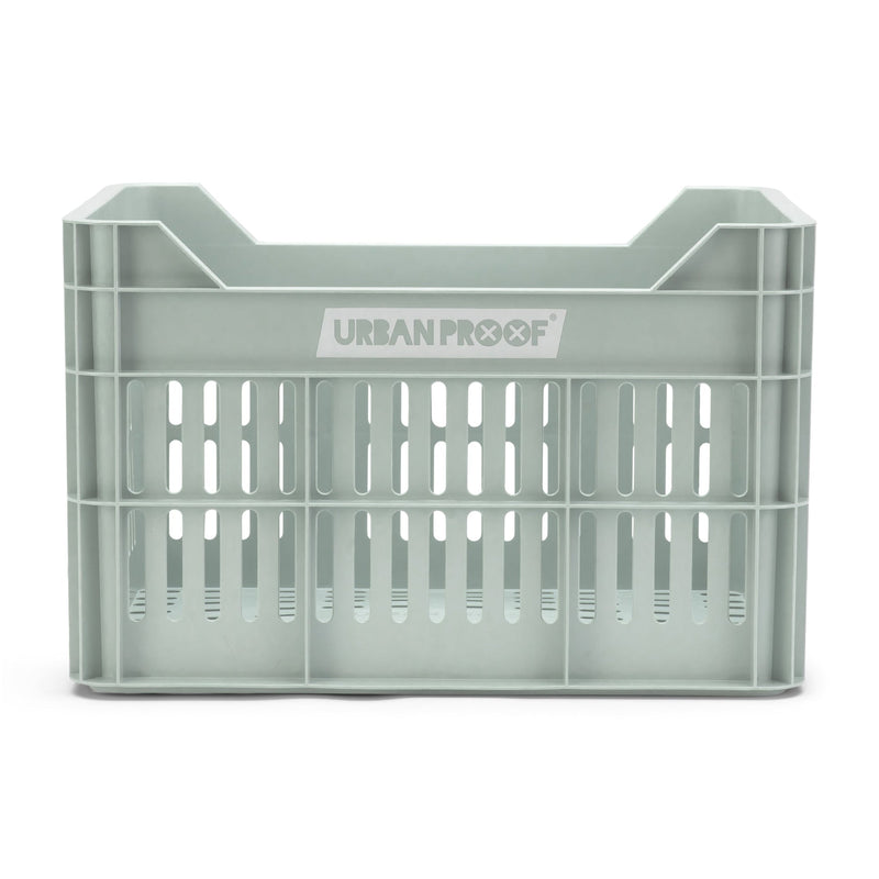 Load image into Gallery viewer, fietskrat Recycled 30 liter polypropyleen mintgroen
