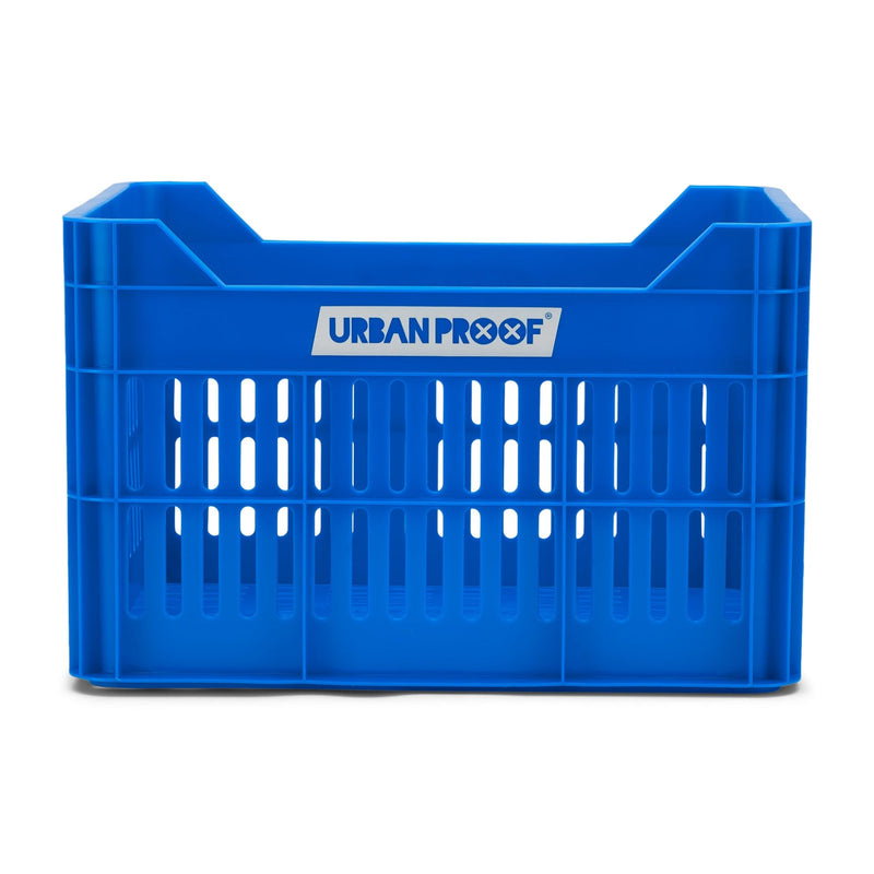 Load image into Gallery viewer, Urban proof fietskrat recycled kunststof 30l konings blauw 40x30x25 cm

