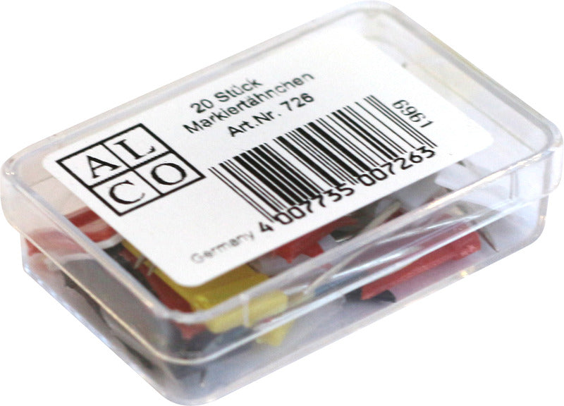 Load image into Gallery viewer, Alco al-726 markeervlaggetjes 20 stuks in doosje
