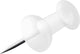 Alco al-663-22 pushpins doosje a 100 stuks transparant
