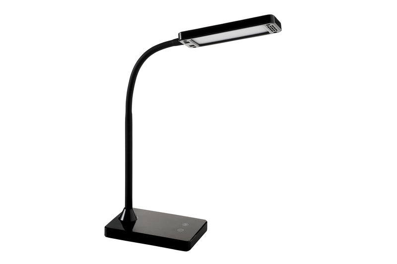 Load image into Gallery viewer, Alco al-907-11 led bureaulamp dimbaar 43cm zwart 230v 6w
