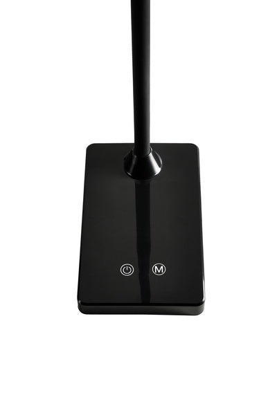 Load image into Gallery viewer, Alco al-907-11 led bureaulamp dimbaar 43cm zwart 230v 6w
