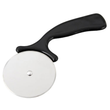 Fackelmann basic pizzasnijder 16 cm zwart pp rvs