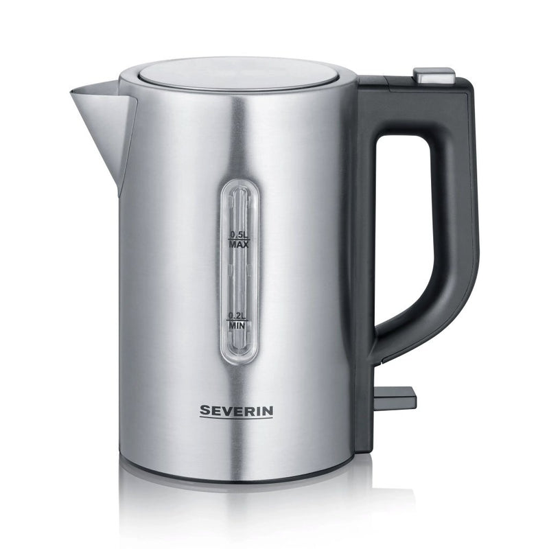 Load image into Gallery viewer, Severin wk3647 mini reiswaterkoker 0.5l 1100w rvs zwart
