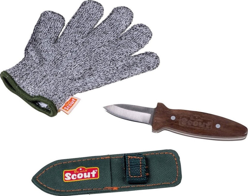 Load image into Gallery viewer, Happy people kerfset scout junior groen grijs bruin 3-delig
