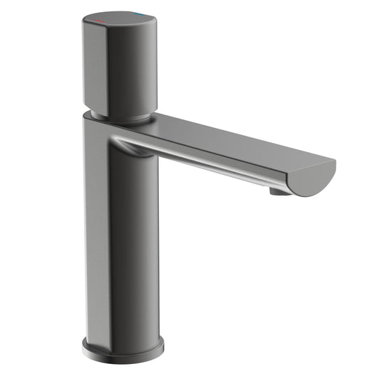 Ngk schutte new york ééngreepsmeraan wastafel| grafiet mat - 33612