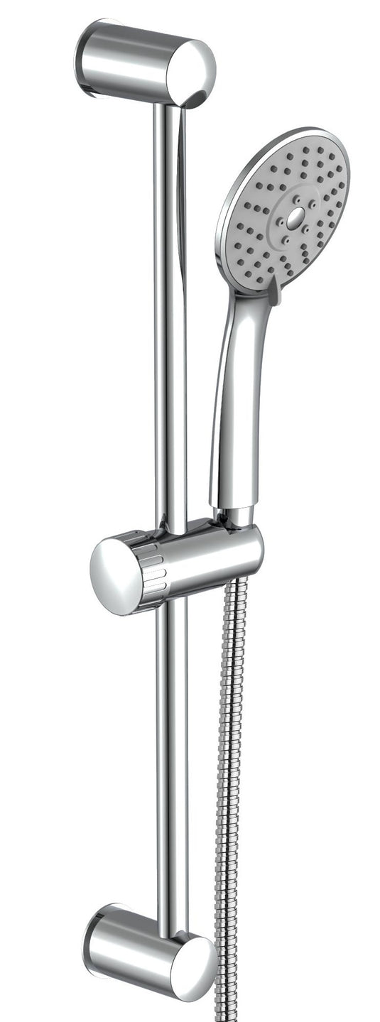 Schutte napoli doucheset | 60 cm glijstang - 3 standen - chroom - 64830
