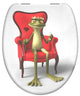 Schutte duroplast wc-bril frog king met soft-close 82190