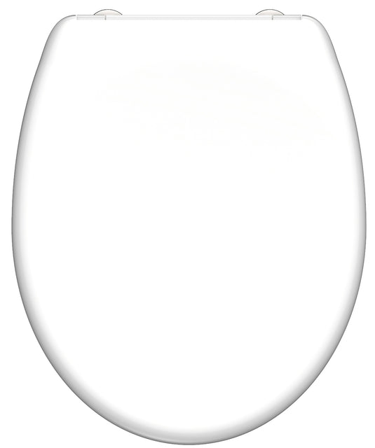 Schutte duroplast wc-bril white met soft-close en quick-release 82300