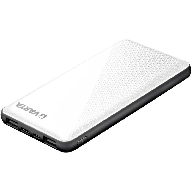 Load image into Gallery viewer, Enzo varta powerbank 10.000ma zilver + led indicatie usb en usb-c - 3509010
