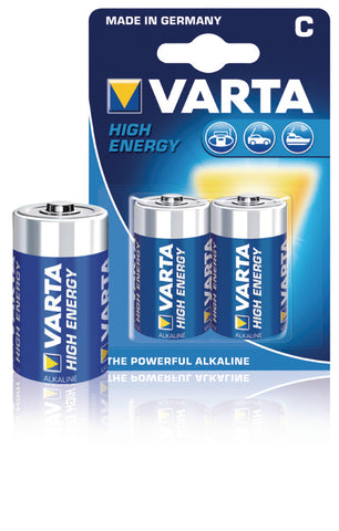 Varta 4914 2b batterij alkaline c lr14 1.5 v high energy 10 blisters