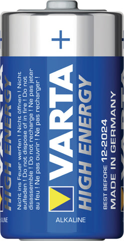 Varta 4914 2b batterij alkaline c lr14 1.5 v high energy 10 blisters