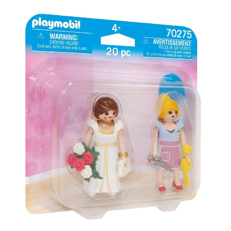 Load image into Gallery viewer, Playmobil 70275 bruid en kleermaakster
