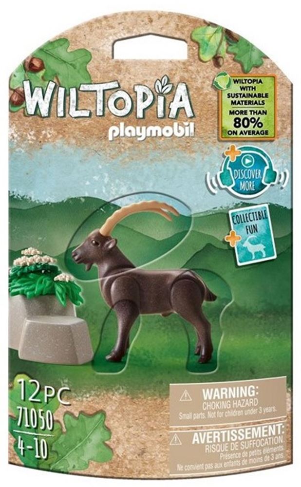 Afbeelding laden in galerijviewer, Playmobil wiltopia steenbok. 9x18,5 cm
