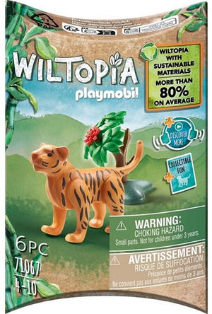 Playmobil wiltopia baby tijger. 7x12 cm