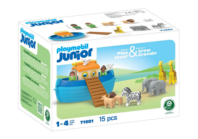 Afbeelding laden in galerijviewer, Playmobil junior junior meeneem ark van noach
