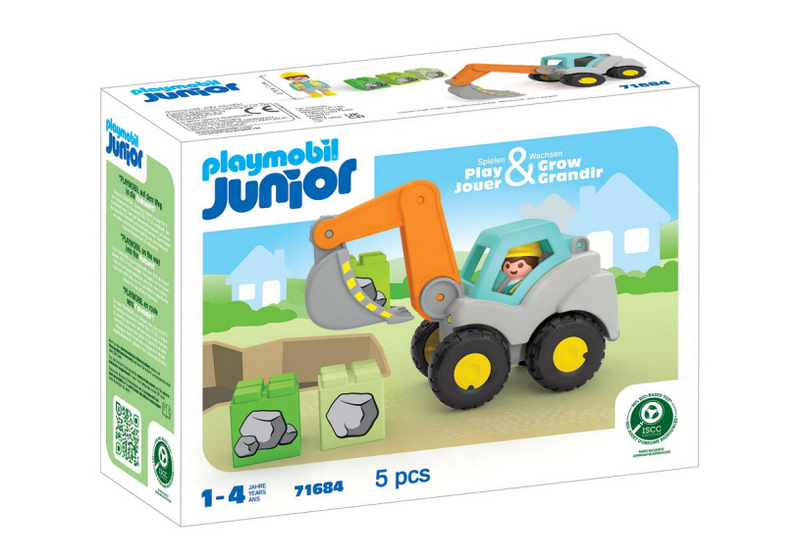 ギャラリービューアに画像をロードする, Playmobil junior junior graaflader
