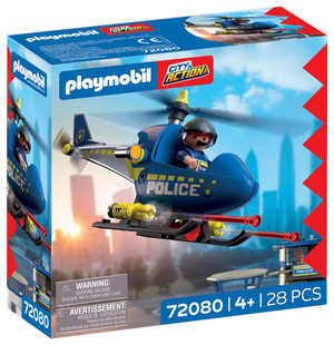 Playmobil city action politiehelikopter