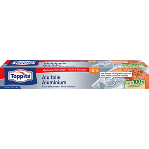 Toppits aluminiumfolie 29,5cmx10m