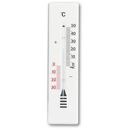 Tfa dostmann tfa thermometer metaal wit 22cm