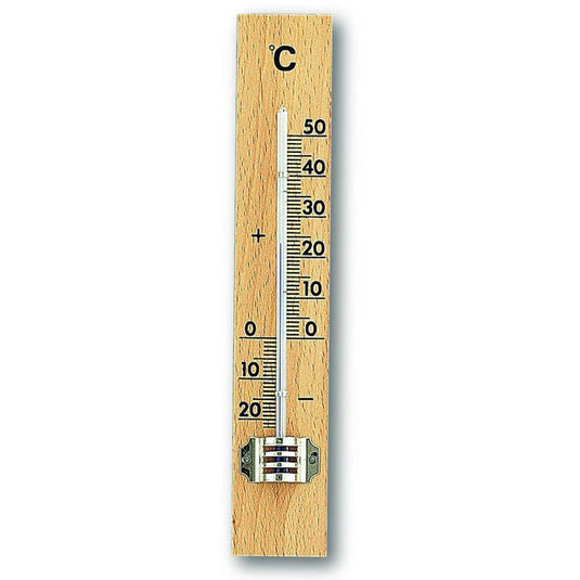 Tfa dostmann binnenthermometer beuken 15cm luxe