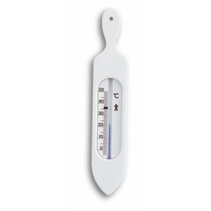 Tfa dostmann tfa badthermometer plastic wit 19,5cm