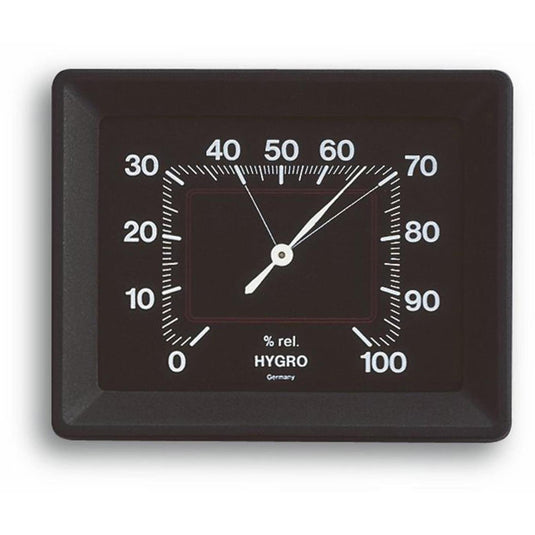 Tfa dostmann tfa hygrometer analoog zwart 10x8cm