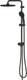 Grohe quickfix vitalio start 250 flex douchesysteem - waterbesparend - matte black