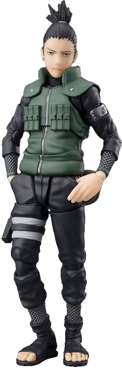 Bandai tamashii nations naruto shippuden s.h. figuarts action figure shikamura nara brilliant strategist 15 cm action figuur