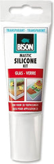 Bison siliconenkit glas tube - transparant - 60 ml