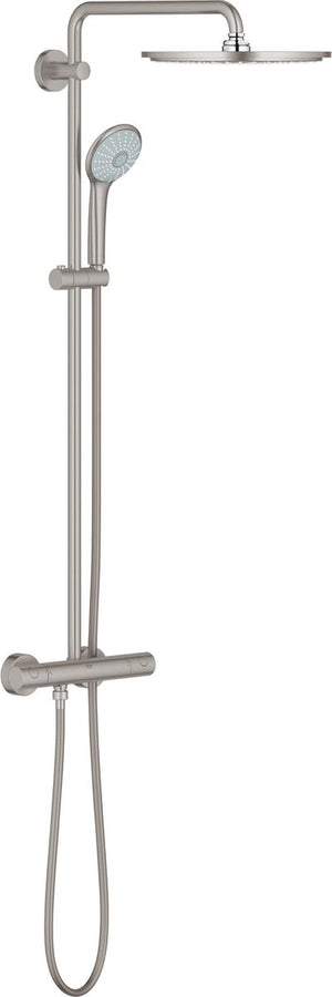 Grohe euphoria xxl 310 regendouche - ø 31 cm - inclusief thermostaatkraan - supersteel (rvs-look)