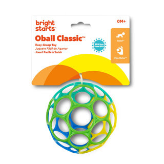 Oball original klassiek easy grip blauw groen | 3 stuks