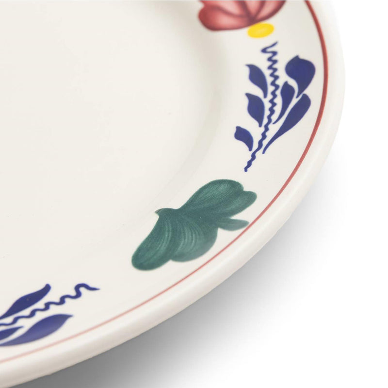 ギャラリービューアに画像をロードする, Boerenbont ontbijt bord diameter 21cm doos a 6 stuks aardewerk
